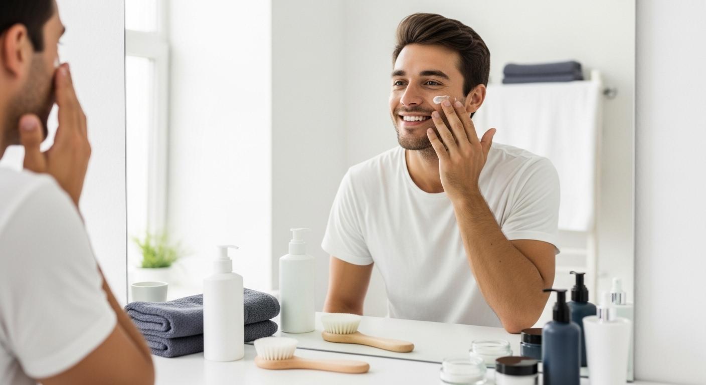 Routine visage homme : la check-list beauté fun et facile à adopter - Featured Image