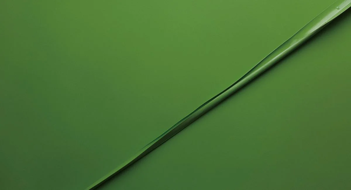 Illustration, mascara vert