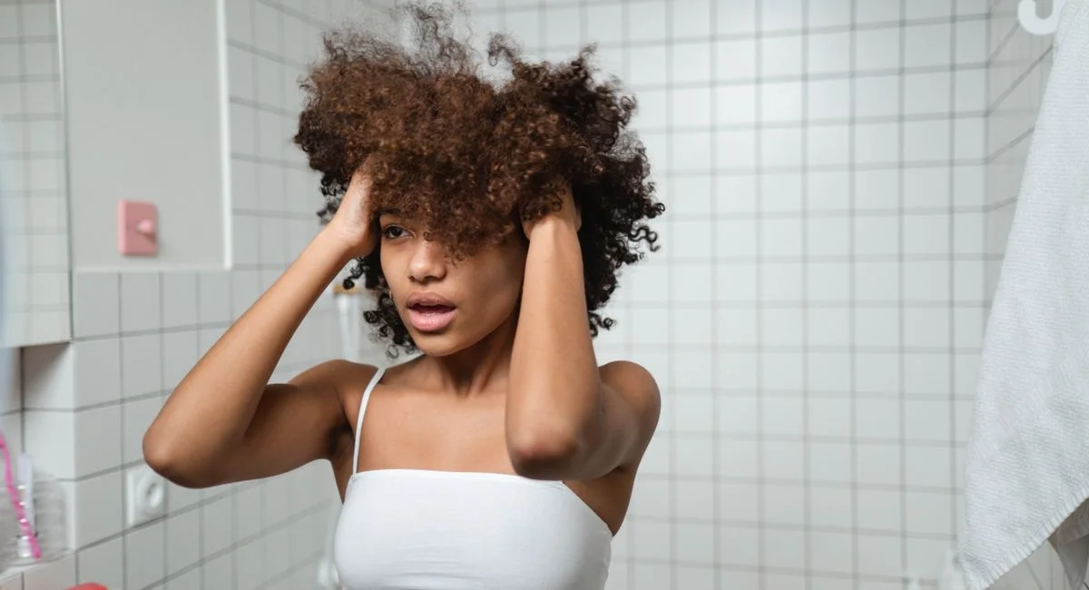 Illustration, shampoing sans paraben ni silicone
